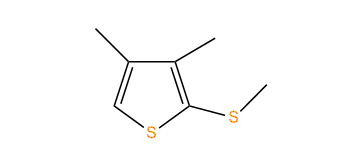 Methyl 3,4-dimethyl-2-thienyl disulfide